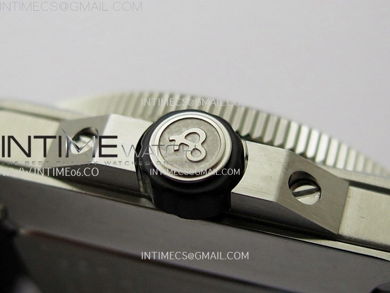 BR 03-92 Diver Black Ceramic Bezel SS B12 1:1 Best Edition Black Dial on Black Rubber Strap MIYOTA 9015