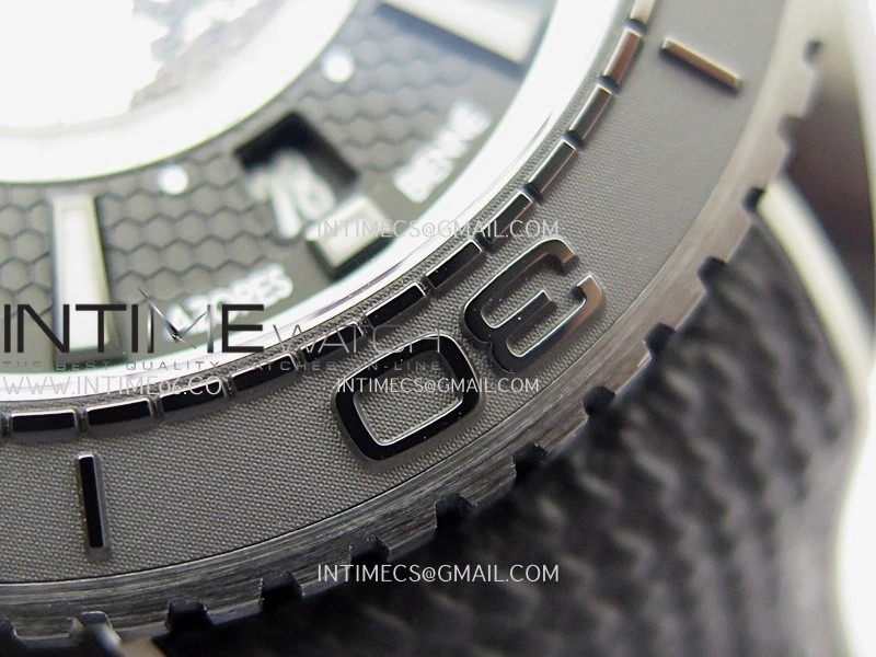 Planet Ocean 45.5mm GMT Worldtimer Real Ceramic VSF 1:1 Best Edition Black Gray Dial On Black Rubber Strap Super Clone 8938