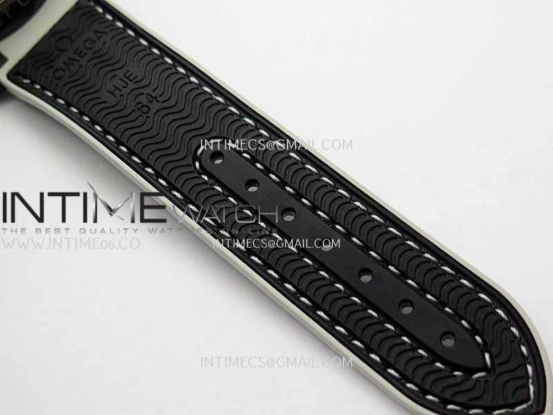 Planet Ocean 45.5mm GMT Worldtimer Real Ceramic VSF 1:1 Best Edition Black Gray Dial On Black Rubber Strap Super Clone 8938