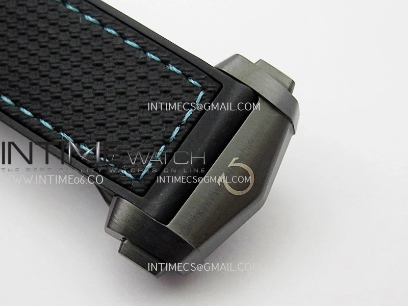 Planet Ocean 45.5mm GMT Worldtimer Real Ceramic VSF 1:1 Best Edition Black blue Dial On Black Rubber Strap Super Clone 8938