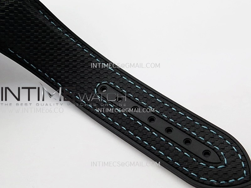 Planet Ocean 45.5mm GMT Worldtimer Real Ceramic VSF 1:1 Best Edition Black blue Dial On Black Rubber Strap Super Clone 8938