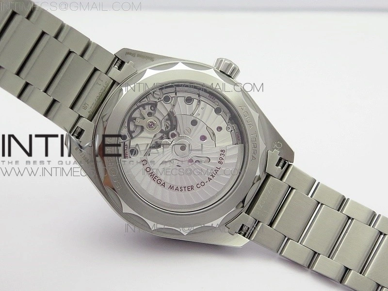 Aqua Terra 150M 43mm 24 VSF 1:1 Best Edition Blue Dial on SS Bracelet A8938 Super Clone