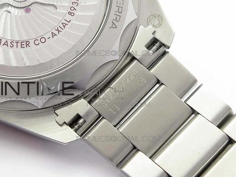 Aqua Terra 150M 43mm 24 VSF 1:1 Best Edition Blue Dial on SS Bracelet A8938 Super Clone