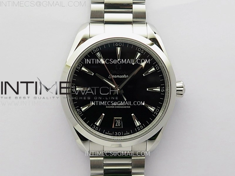 Aqua Terra 150M Master VSF 1:1 Best Edition Black Dial on SS Bracelet A8900 Super Clone