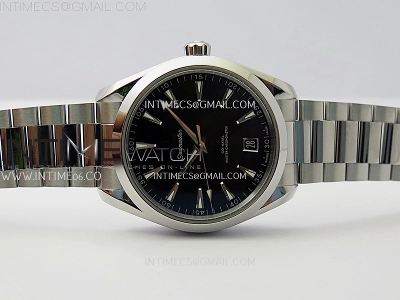 Aqua Terra 150M Master VSF 1:1 Best Edition Black Dial on SS Bracelet A8900 Super Clone