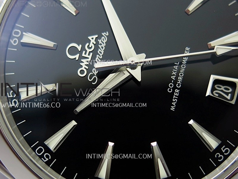 Aqua Terra 150M Master VSF 1:1 Best Edition Black Dial on SS Bracelet A8900 Super Clone