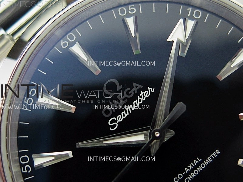 Aqua Terra 150M Master VSF 1:1 Best Edition Black Dial on SS Bracelet A8900 Super Clone