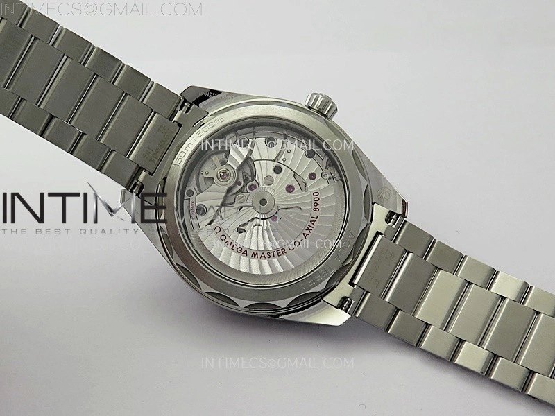 Aqua Terra 150M Master VSF 1:1 Best Edition Black Dial on SS Bracelet A8900 Super Clone