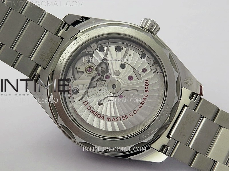 Aqua Terra 150M Master VSF 1:1 Best Edition Black Dial on SS Bracelet A8900 Super Clone