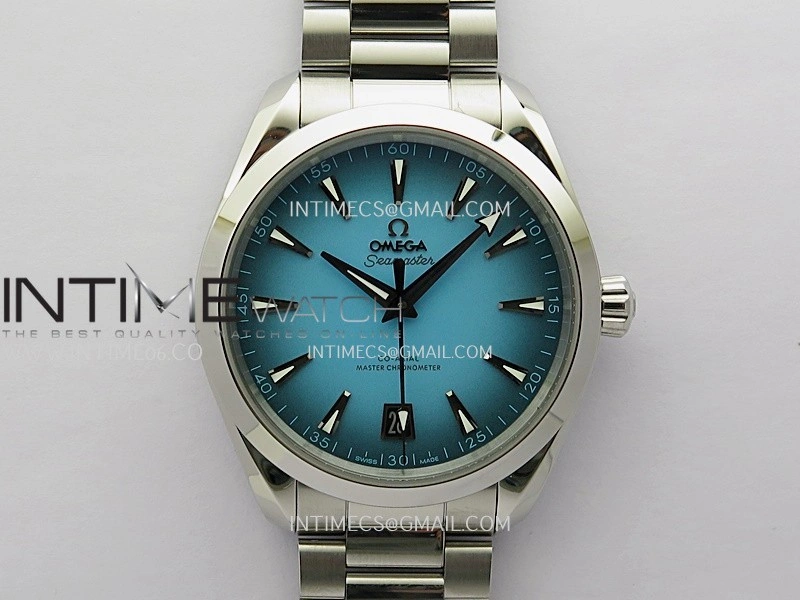Aqua Terra 150M SS VSF 1:1 Best Edition Turquoise Dial on SS Bracelet A8900 Super Clone