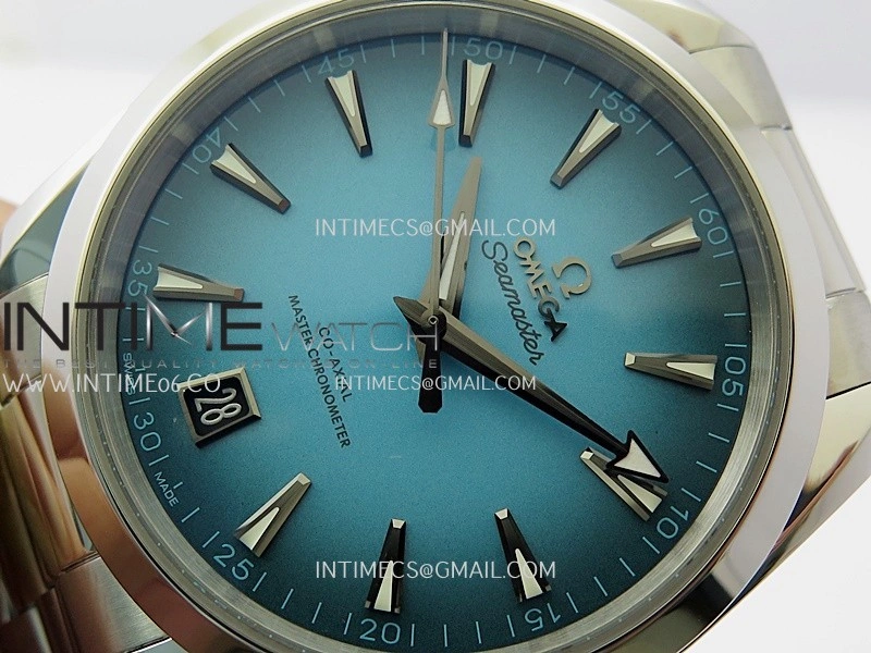 Aqua Terra 150M SS VSF 1:1 Best Edition Turquoise Dial on SS Bracelet A8900 Super Clone