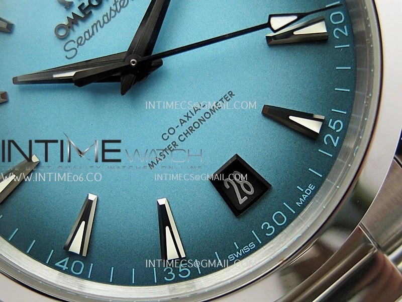 Aqua Terra 150M SS VSF 1:1 Best Edition Turquoise Dial on SS Bracelet A8900 Super Clone