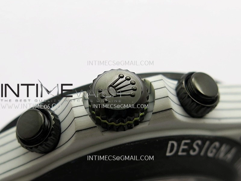 Daytona DIW Ferrari White Carbon SONIC 1:1 Best Edition White Dial On Black Nylon Strap SA4130