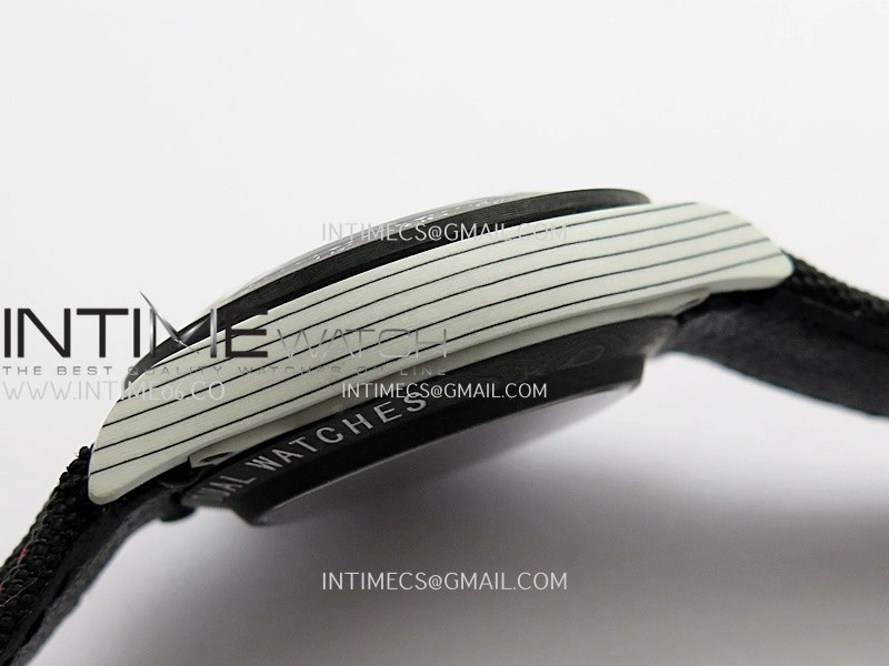 Daytona DIW Ferrari White Carbon SONIC 1:1 Best Edition White Dial On Black Nylon Strap SA4130