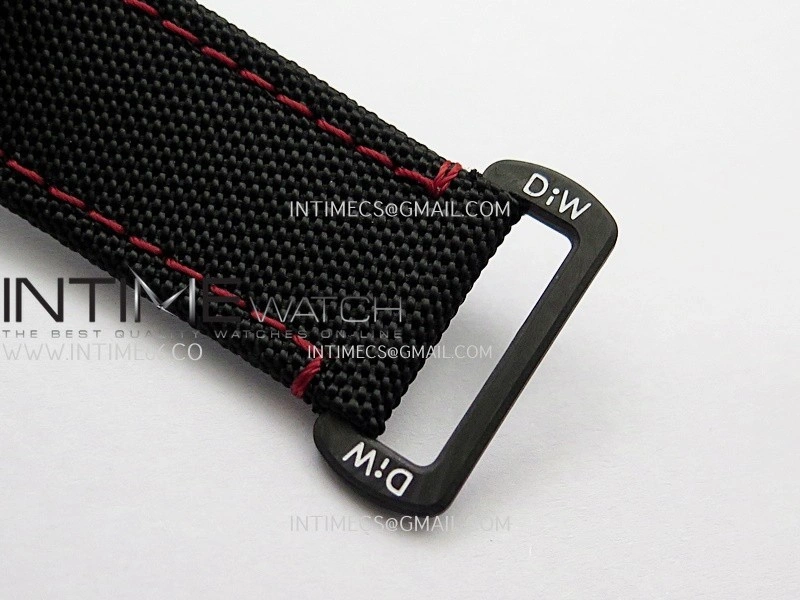 Daytona DIW Ferrari White Carbon SONIC 1:1 Best Edition White Dial On Black Nylon Strap SA4130