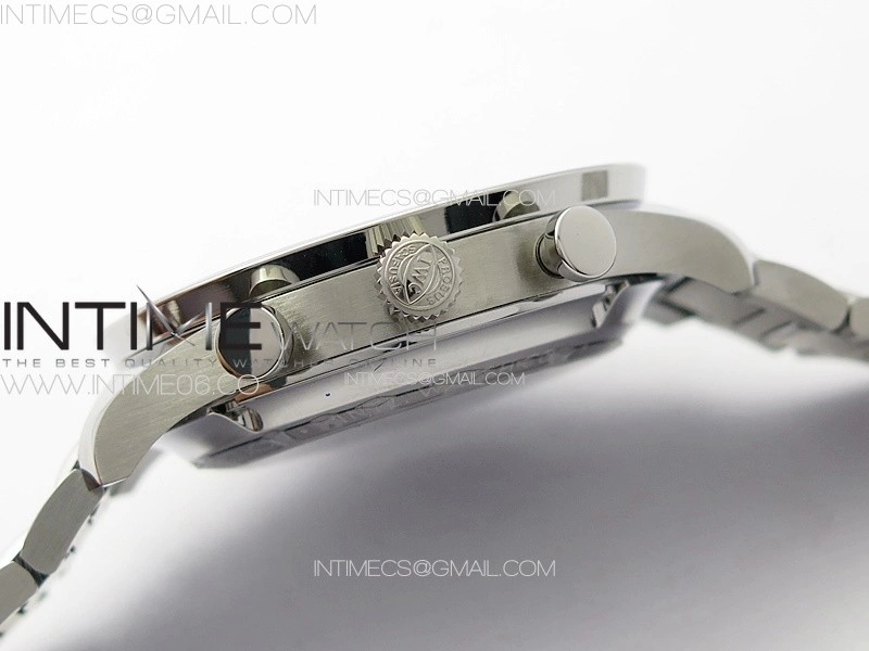 Portuguese IW371617 ZF 1:1 Best Edition SS White Dial Blue Markers on SS Bracelet A96355
