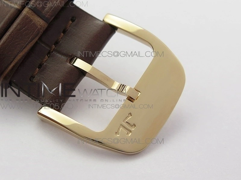 Master Ultra Thin Reserve de Marche RG ZF 1:1 Best Edition Cream Dial on Brown Leather Strap A938 V3