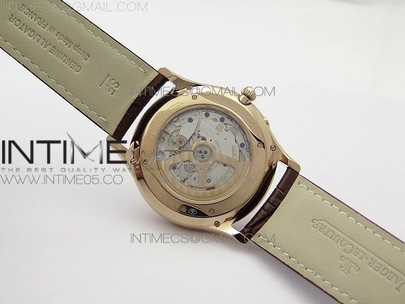 Master Ultra Thin Reserve de Marche RG ZF 1:1 Best Edition Cream Dial on Brown Leather Strap A938 V3