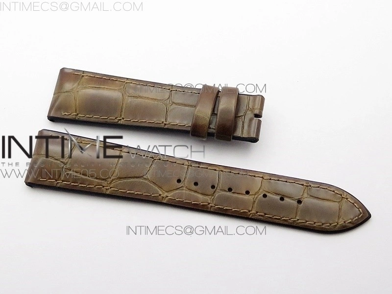 Master Ultra Thin Reserve de Marche RG ZF 1:1 Best Edition Cream Dial on Brown Leather Strap A938 V3