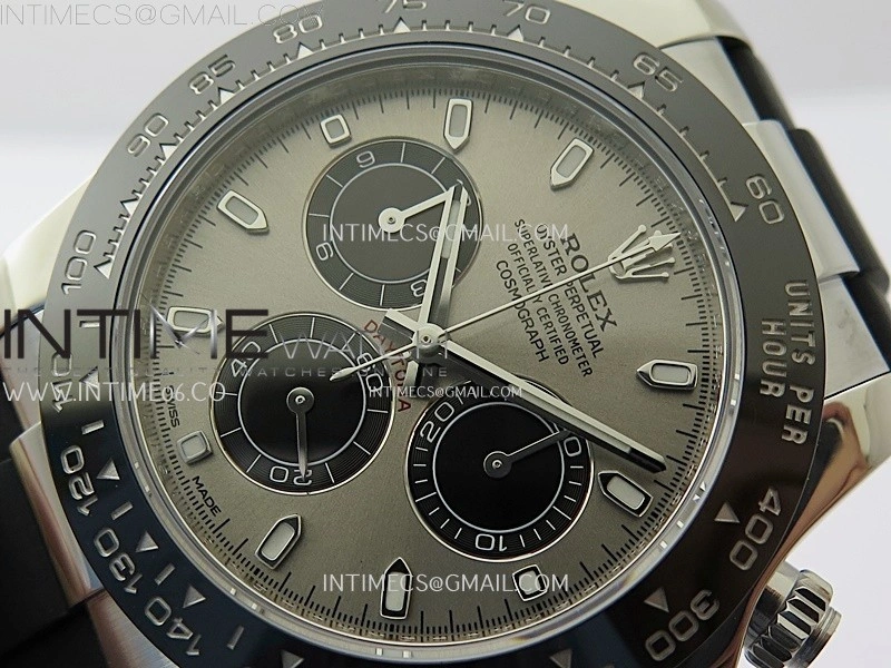 Daytona 116519 Gain Weight ZF 1:1 Best Edition Silver Dial Black Subdials Sticks Markers on Oysterflex Strap SH4130