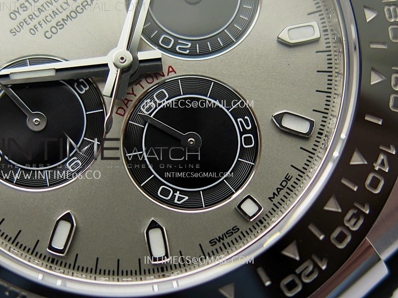 Daytona 116519 Gain Weight ZF 1:1 Best Edition Silver Dial Black Subdials Sticks Markers on Oysterflex Strap SH4130