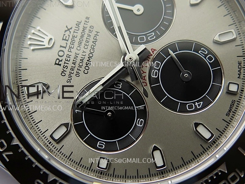 Daytona 116519 Gain Weight ZF 1:1 Best Edition Silver Dial Black Subdials Sticks Markers on Oysterflex Strap SH4130