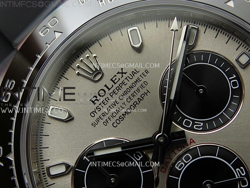 Daytona 116519 Gain Weight ZF 1:1 Best Edition Silver Dial Black Subdials Sticks Markers on Oysterflex Strap SH4130