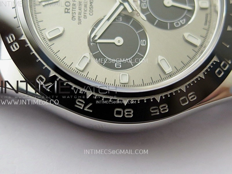 Daytona 116519 Gain Weight ZF 1:1 Best Edition Silver Dial Black Subdials Sticks Markers on Oysterflex Strap SH4130