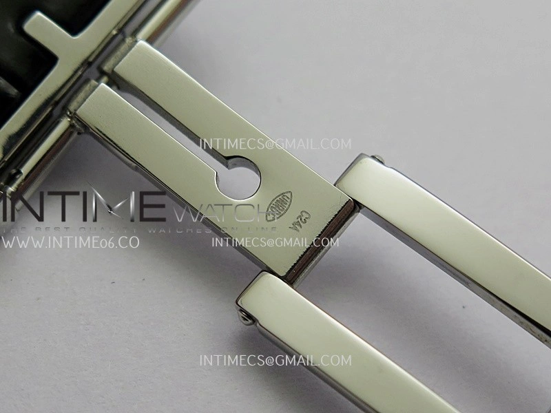 Portuguese Chrono IW371604 SS APSF 1:1 Best Edition Silver Dial RG Marker On Black Leather Strap Asian Super Clone 69355