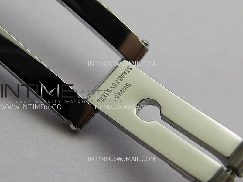 Portuguese Chrono IW371604 SS APSF 1:1 Best Edition Silver Dial RG Marker On Black Leather Strap Asian Super Clone 69355