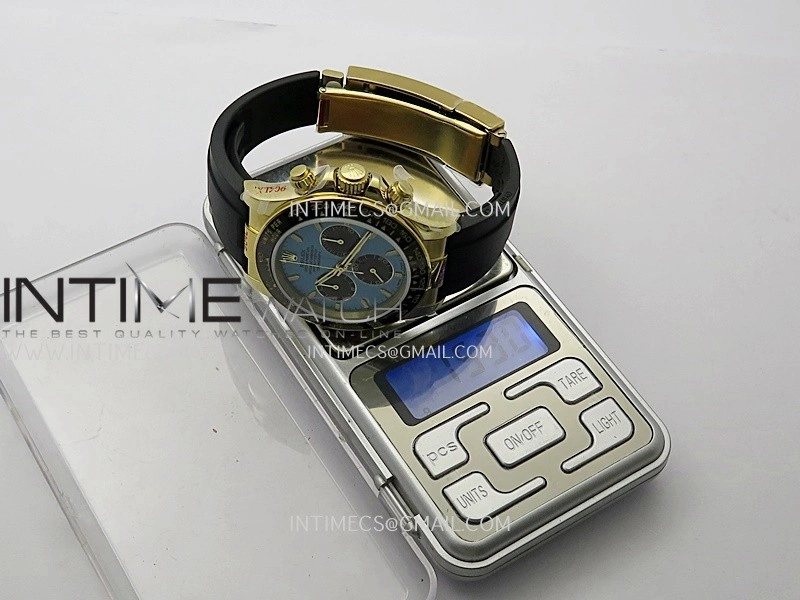 Daytona 126518 Gain Weight V10 QF 1:1 Best Edition Tiffany Turquoise Blue Dial Stick Markers on Oysterflex Strap SH4131