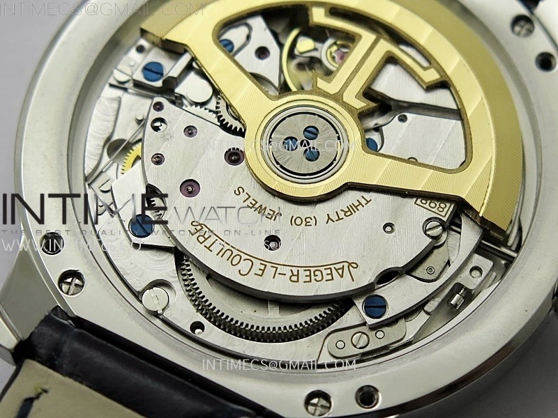 Rendez-Vous Night and Day SS APSF 1:1 Best Edition White Textured Dial SS Bezel on Black Leather Strap Super Clone A898