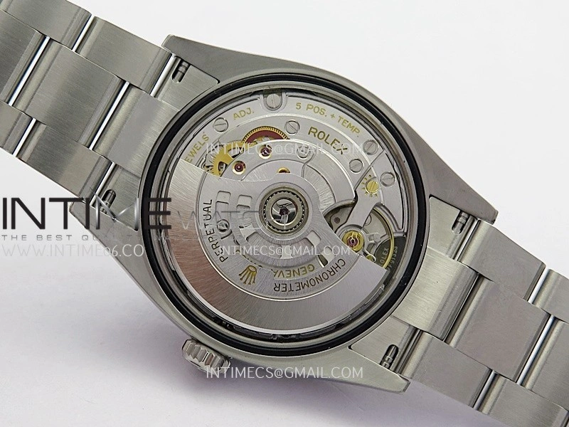 Oyster Perpetual 126000 36mm 904L SS VF 1:1 Best Edition Red Dial On 904L SS Bracelet DD3230