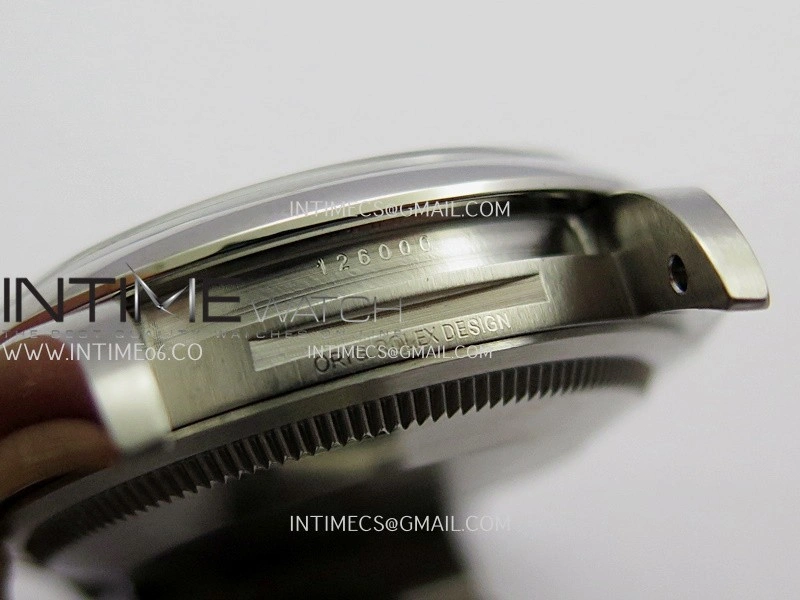 Oyster Perpetual 126000 36mm 904L SS VF 1:1 Best Edition Red Dial On 904L SS Bracelet DD3230