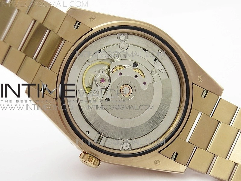 Day-Date 40mm 228239 BP New Dial Version 904 RG Texture Stick Markers Dial on RG President Bracelet A2836
