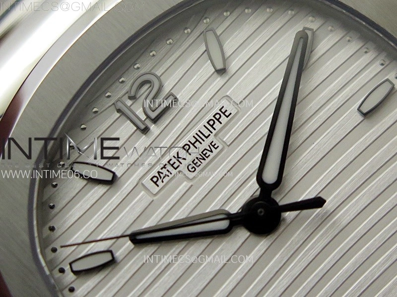 Nautilus 7118 New Version Ladies PPF 1:1 Best Edition White Dial on SS Bracelet A324 Super Clone