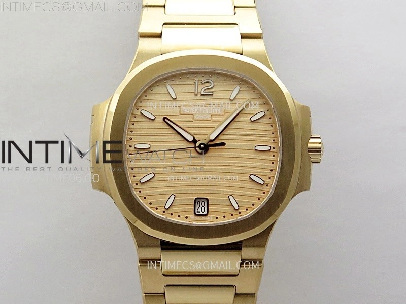 Nautilus 7118 New Version Ladies RG PPF 1:1 Best Edition RG Dial on RG Bracelet A324 Super Clone