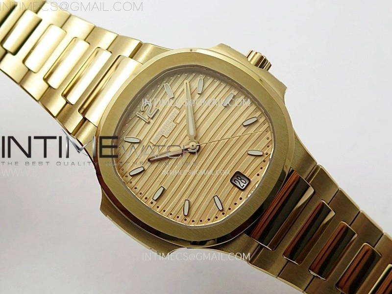 Nautilus 7118 New Version Ladies RG PPF 1:1 Best Edition RG Dial on RG Bracelet A324 Super Clone