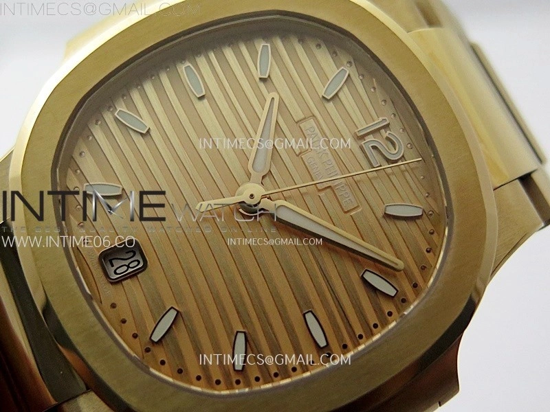 Nautilus 7118 New Version Ladies RG PPF 1:1 Best Edition RG Dial on RG Bracelet A324 Super Clone