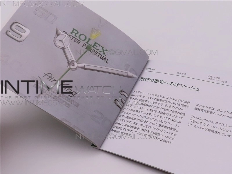 Rolex Protective Travel Plastic Watch Case + Booklet set New Version 1:1 Best Edition
