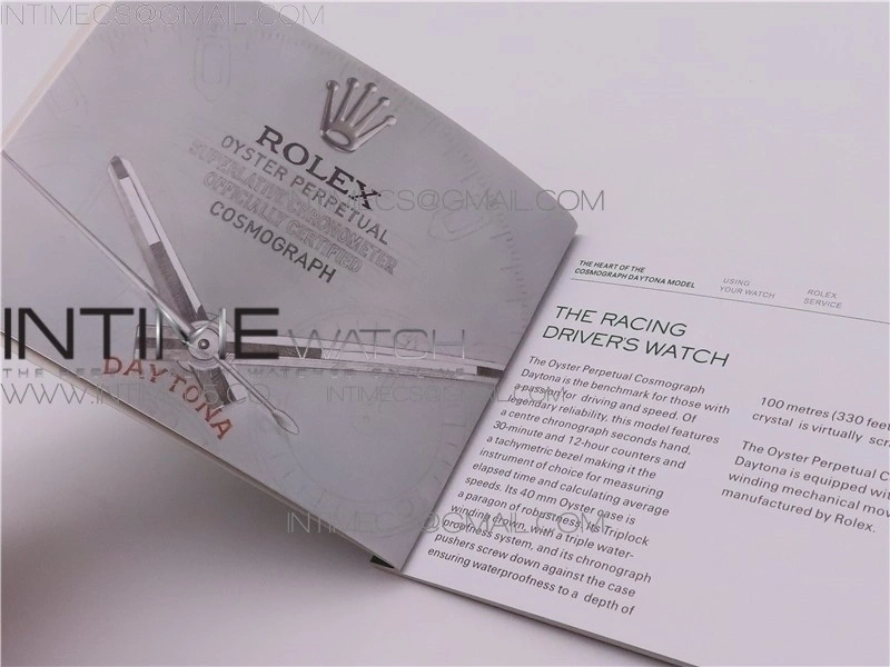 Rolex Protective Travel Plastic Watch Case + Booklet set New Version 1:1 Best Edition