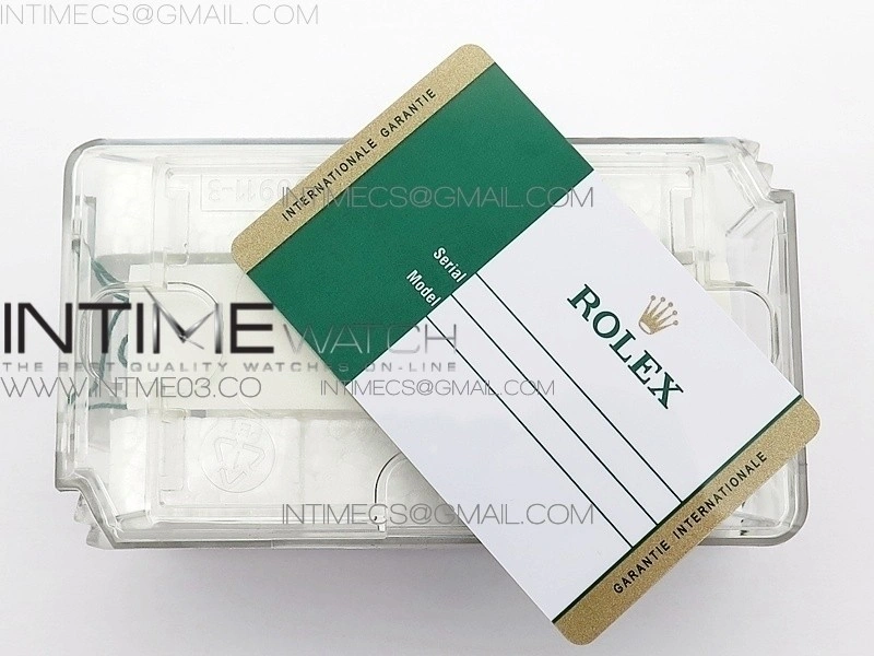 Rolex Protective Travel Plastic Watch Case + Booklet set New Version 1:1 Best Edition