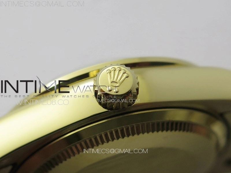 DateJust 31mm 278274 YG Crystals Bezel GMF Best Edition Green Flowers Crystals Dial on YG President Bracelet A2824