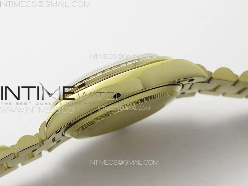 DateJust 31mm 278274 YG Crystals Bezel GMF Best Edition Green Flowers Crystals Dial on YG President Bracelet A2824