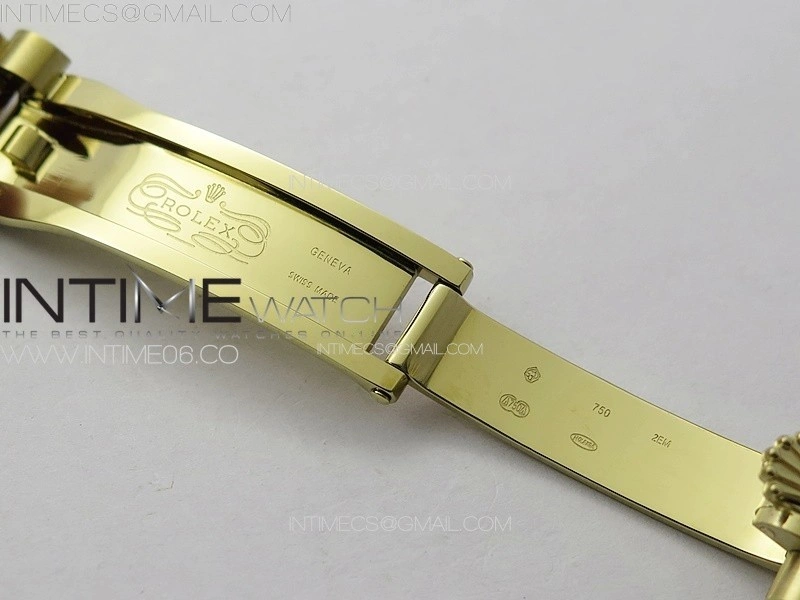 DateJust 31mm 278274 YG Crystals Bezel GMF Best Edition Green Flowers Crystals Dial on YG President Bracelet A2824