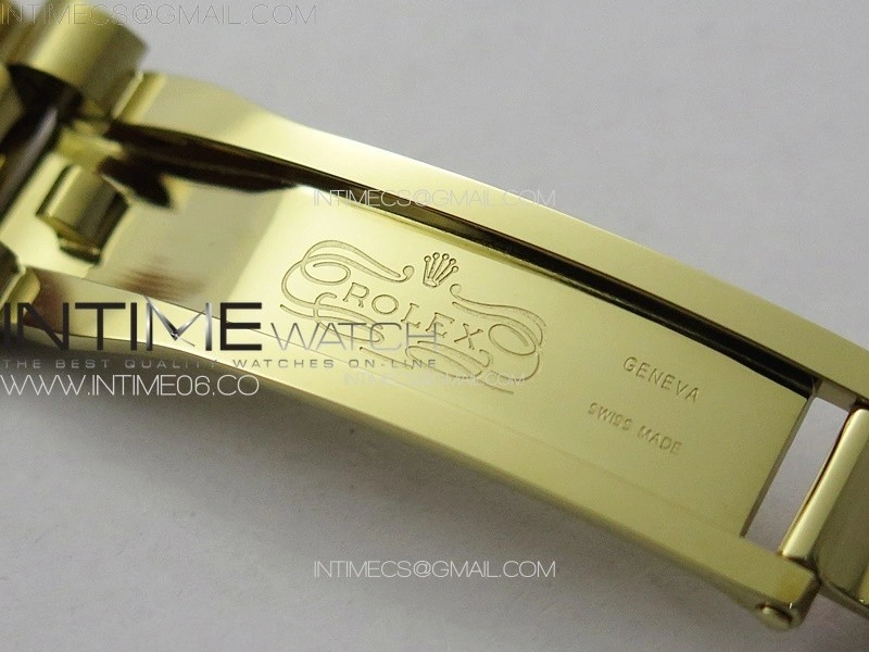 DateJust 31mm 278274 YG Crystals Bezel GMF Best Edition Green Flowers Crystals Dial on YG President Bracelet A2824