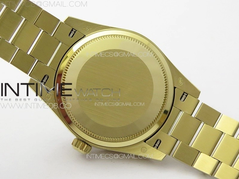 DateJust 31mm 278274 YG Crystals Bezel GMF Best Edition Green Flowers Crystals Dial on YG President Bracelet A2824
