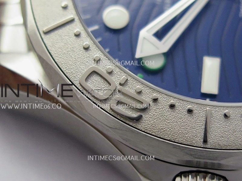 Seamaster 300M 42mm Aluminum Bezel SS VSF Best Edition Blue Ceramic Dial On SS Bracelet Super Clone Asian 8800
