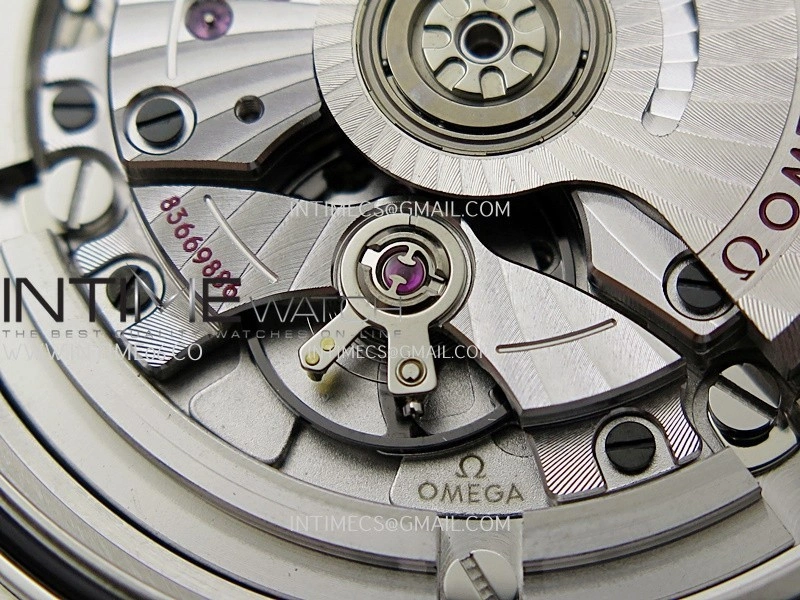 Seamaster 300M 42mm Aluminum Bezel SS VSF Best Edition Blue Ceramic Dial On SS Bracelet Super Clone Asian 8800