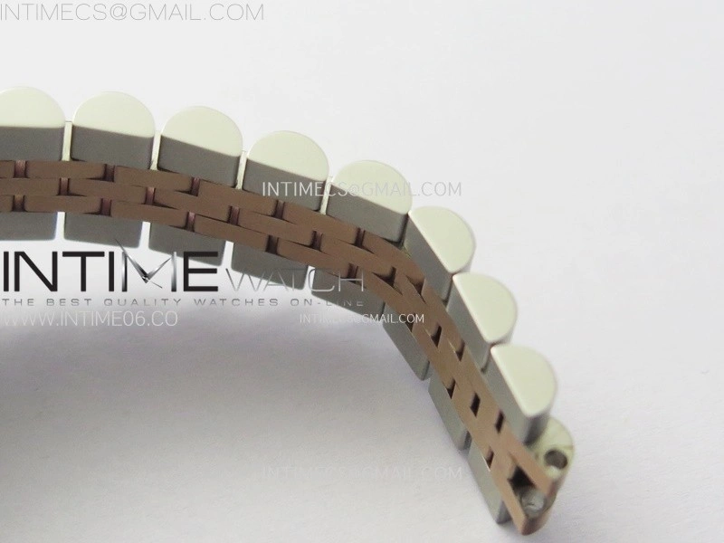 Datejust 28mm 279171 Smooth Bezel SS RG APSF Best Edition RG Dial Crystals Markers on SS Jubilee Bracelet NH05
